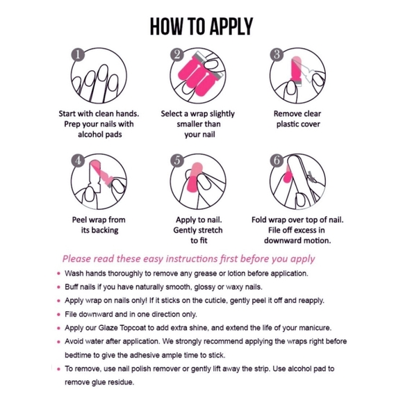 Nail Wraps | Nail Strips | Nail Stickers [14 PCS] - Picture 3 of 3